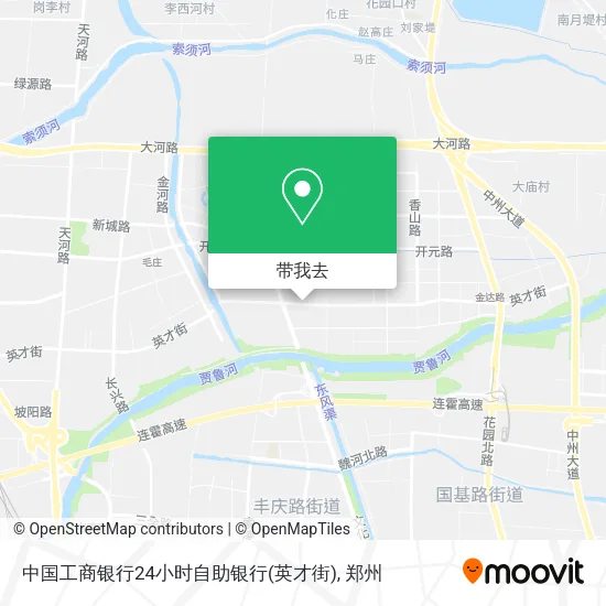 中国工商银行24小时自助银行(英才街)地图