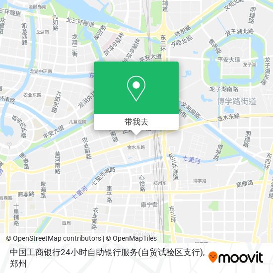 中国工商银行24小时自助银行服务(自贸试验区支行)地图