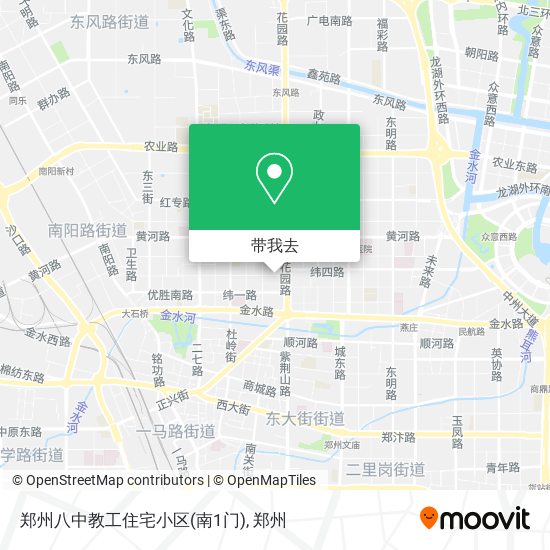 郑州八中教工住宅小区(南1门)地图