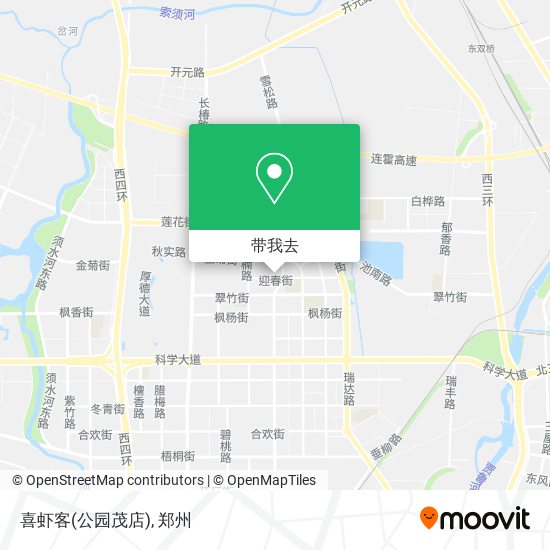 喜虾客(公园茂店)地图