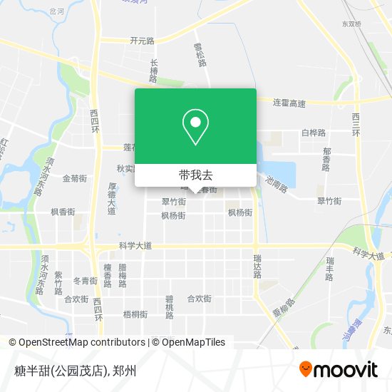 糖半甜(公园茂店)地图