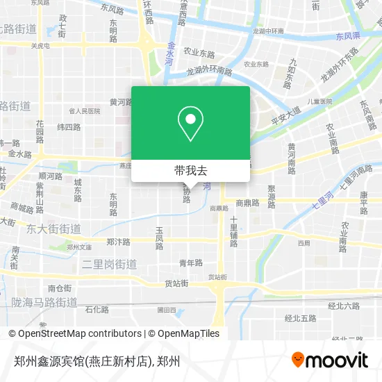 郑州鑫源宾馆(燕庄新村店)地图