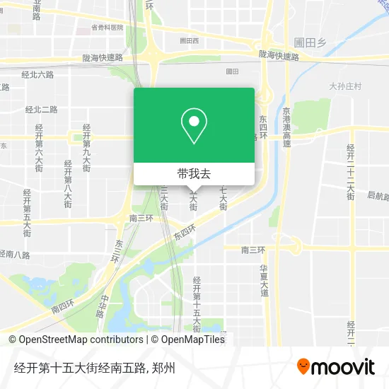 经开第十五大街经南五路地图