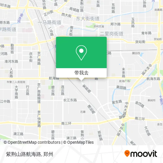 紫荆山路航海路地图