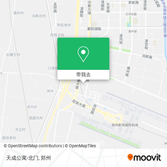 天成公寓-北门地图