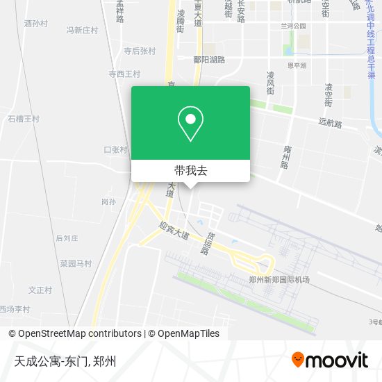 天成公寓-东门地图