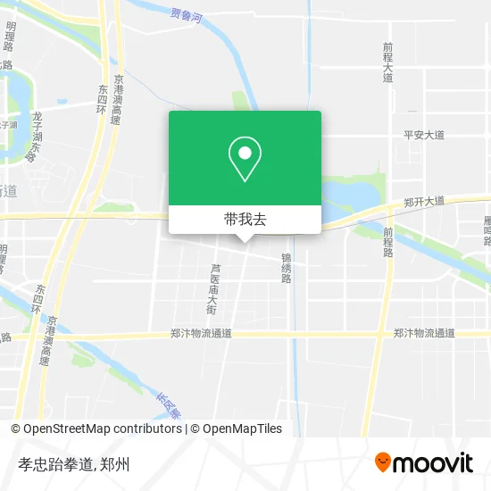 孝忠跆拳道地图