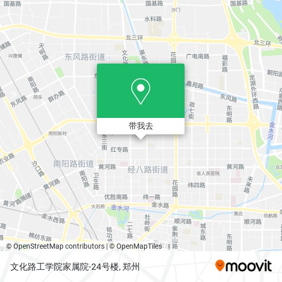 文化路工学院家属院-24号楼地图
