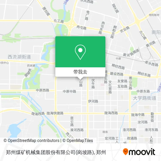 郑州煤矿机械集团股份有限公司(岗坡路)地图