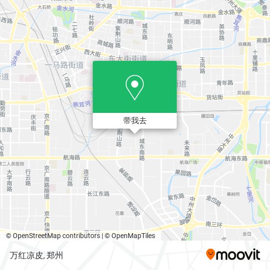 万红凉皮地图