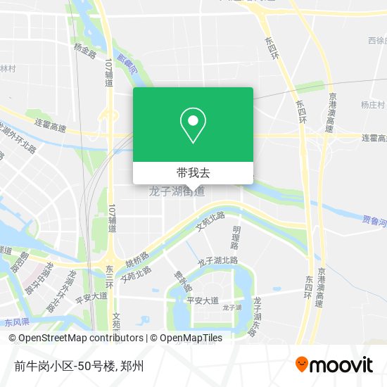 前牛岗小区-50号楼地图