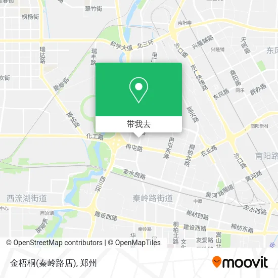 金梧桐(秦岭路店)地图