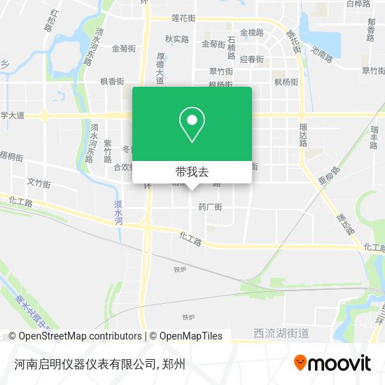 河南启明仪器仪表有限公司地图