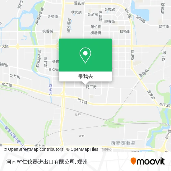 河南树仁仪器进出口有限公司地图