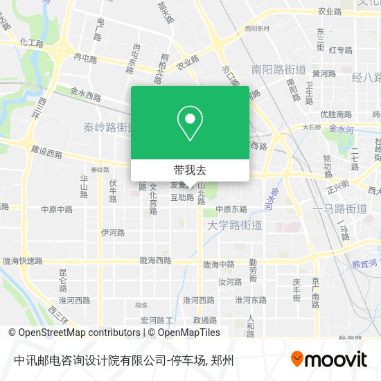 中讯邮电咨询设计院有限公司-停车场地图