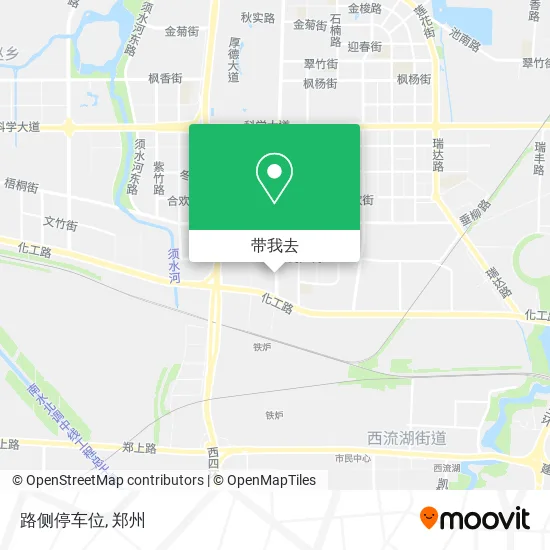 路侧停车位地图