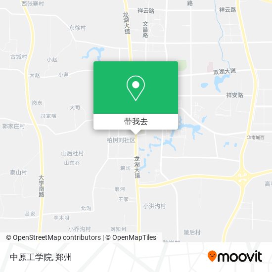 中原工学院地图