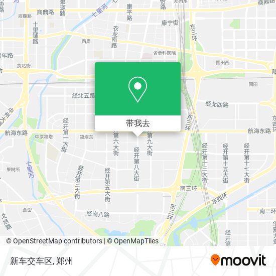 新车交车区地图