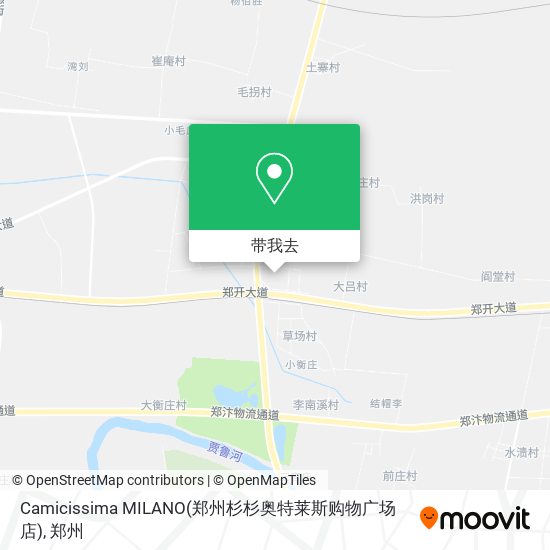 Camicissima MILANO(郑州杉杉奥特莱斯购物广场店)地图