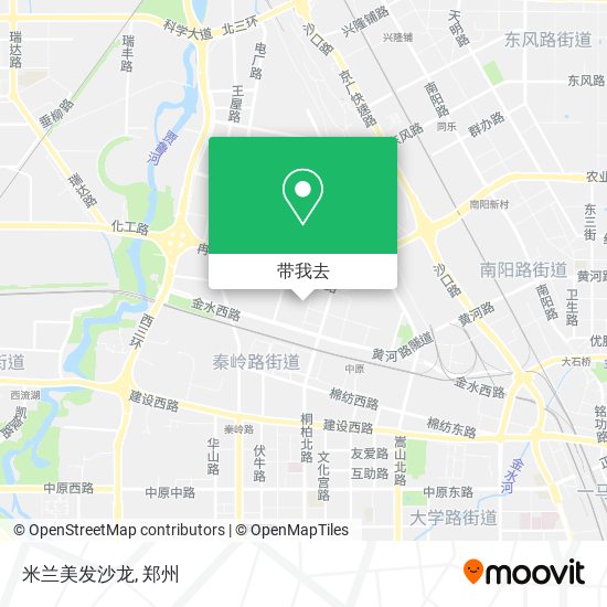 米兰美发沙龙地图