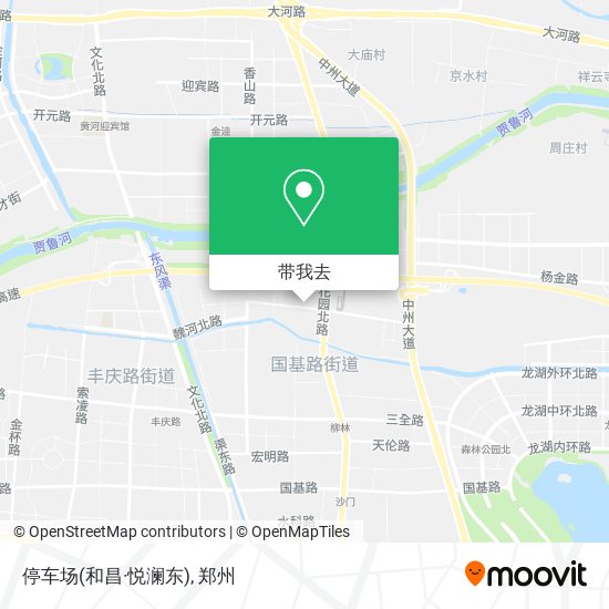 停车场(和昌·悦澜东)地图