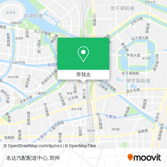 名达汽配配送中心地图