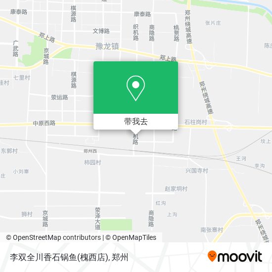 李双全川香石锅鱼(槐西店)地图