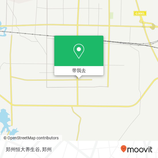郑州恒大养生谷地图