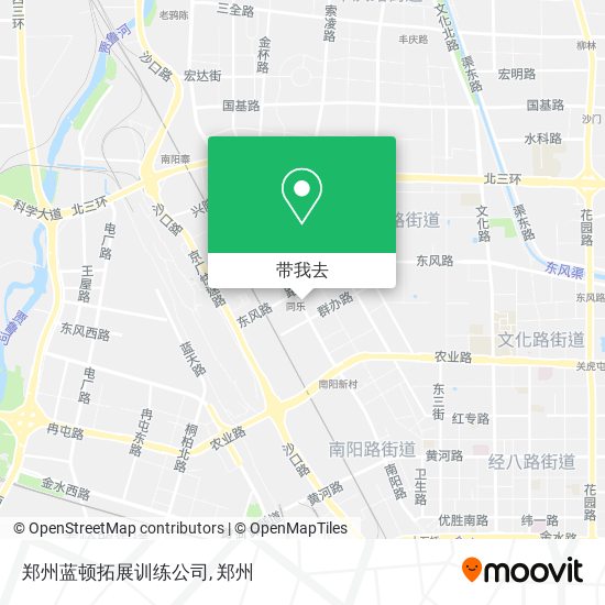 郑州蓝顿拓展训练公司地图