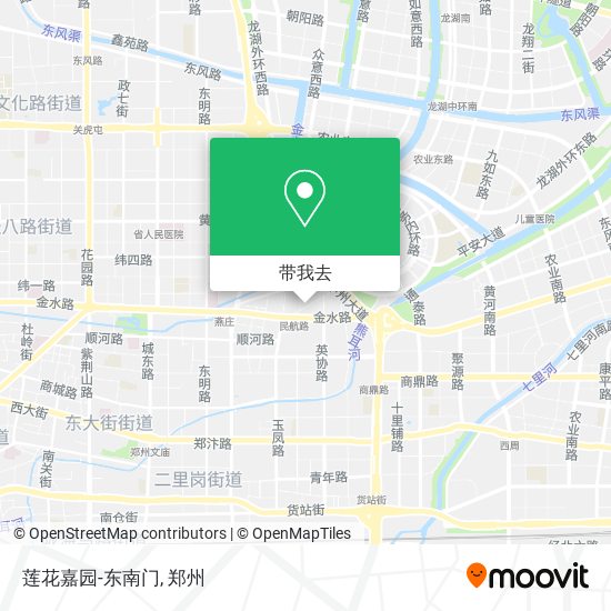 莲花嘉园-东南门地图