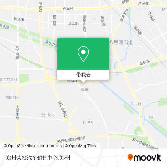 郑州荣发汽车销售中心地图