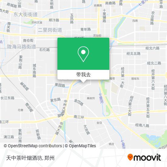 天中茶叶烟酒坊地图