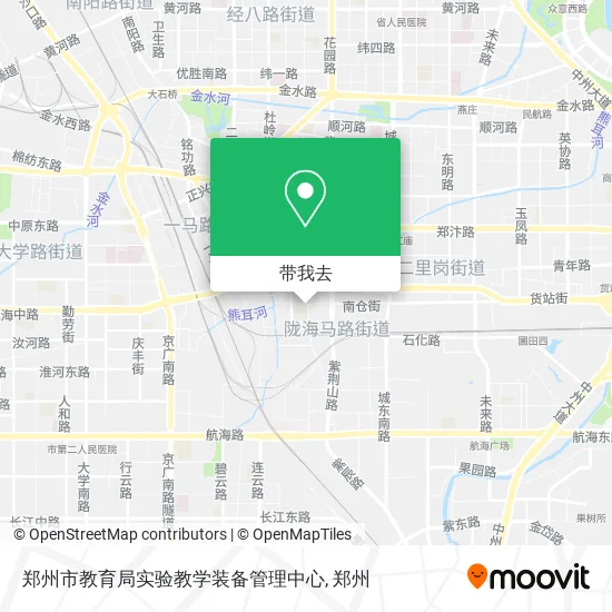 郑州市教育局实验教学装备管理中心地图