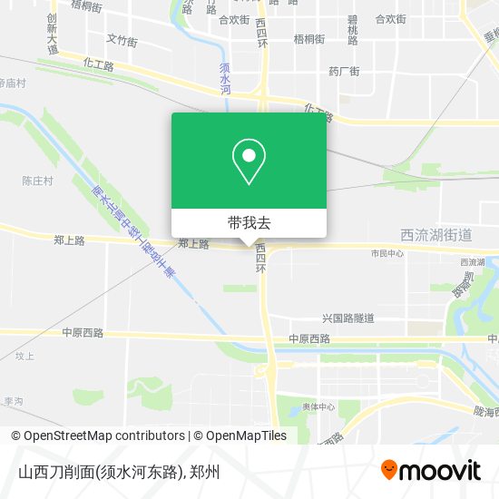 山西刀削面(须水河东路)地图