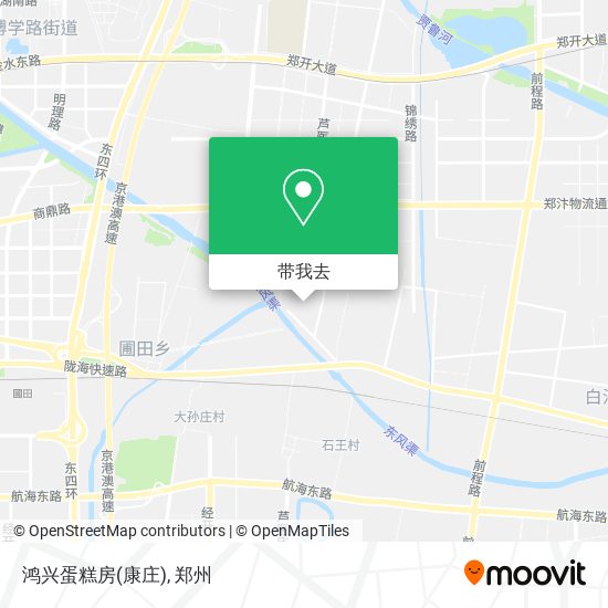 鸿兴蛋糕房(康庄)地图