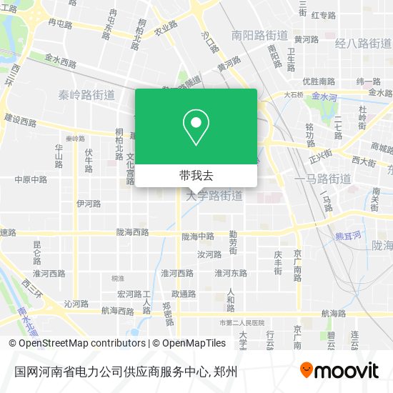 国网河南省电力公司供应商服务中心地图