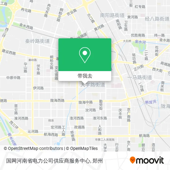 国网河南省电力公司供应商服务中心地图