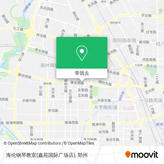 海伦钢琴教室(鑫苑国际广场店)地图