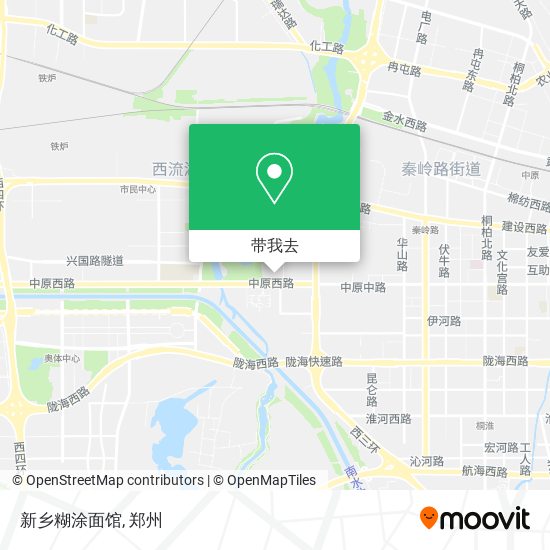 新乡糊涂面馆地图