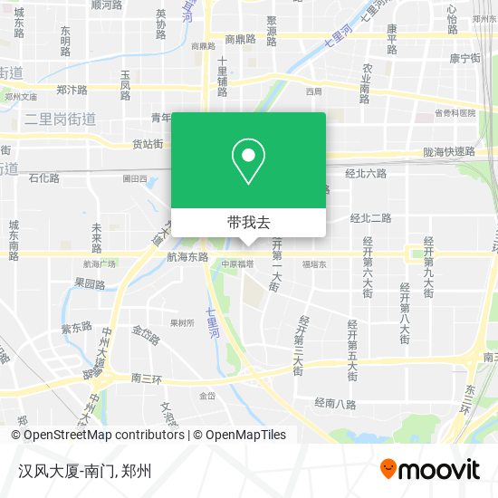 汉风大厦-南门地图