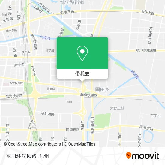 东四环汉风路地图
