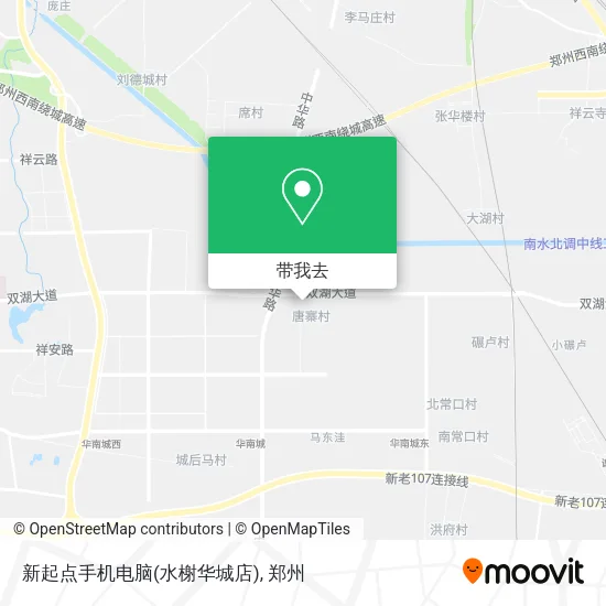 新起点手机电脑(水榭华城店)地图