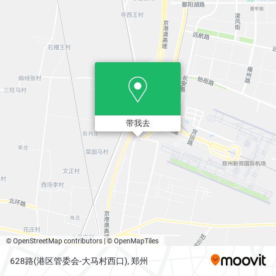 628路(港区管委会-大马村西口)地图