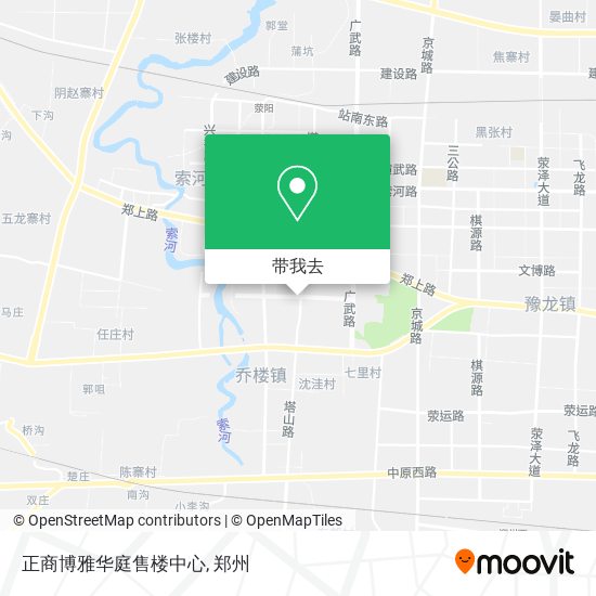 正商博雅华庭售楼中心地图