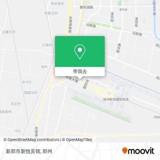 新郑市新悦宾馆地图