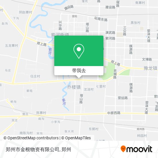 郑州市金根物资有限公司地图