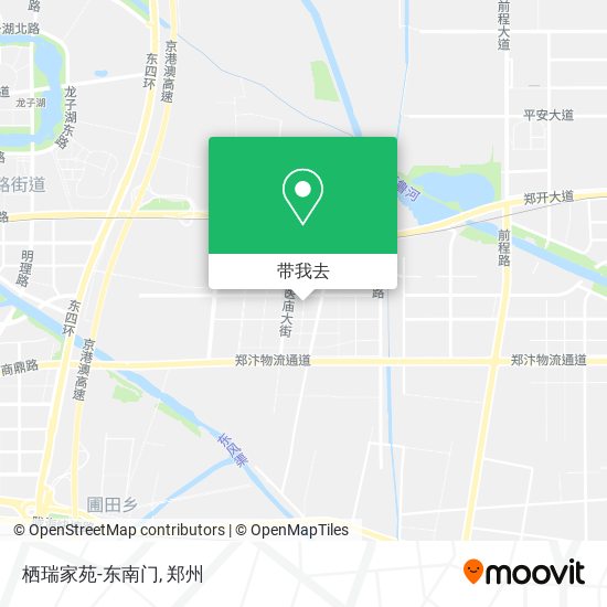 栖瑞家苑-东南门地图