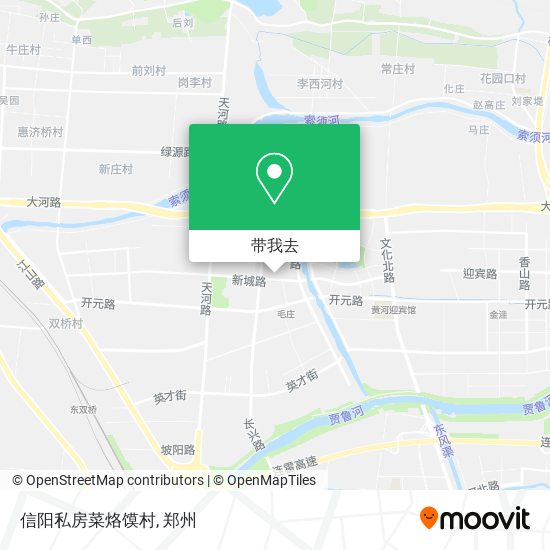 信阳私房菜烙馍村地图