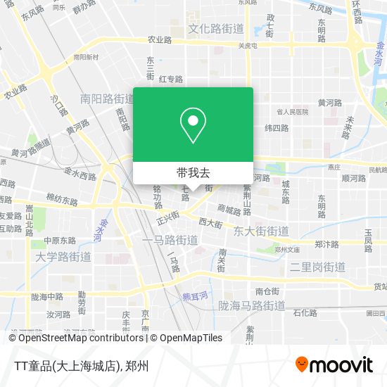 TT童品(大上海城店)地图
