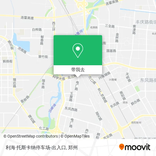 利海·托斯卡纳停车场-出入口地图